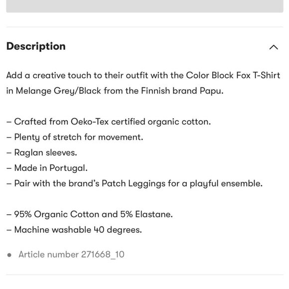 Papu Colorblock Fox Tee - Picture 2 of 9